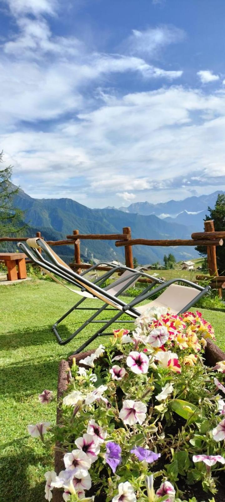 Le Coin Des Melezes - Nature & Trek - Camere In Baita Di Montagna Brusson Exterior photo