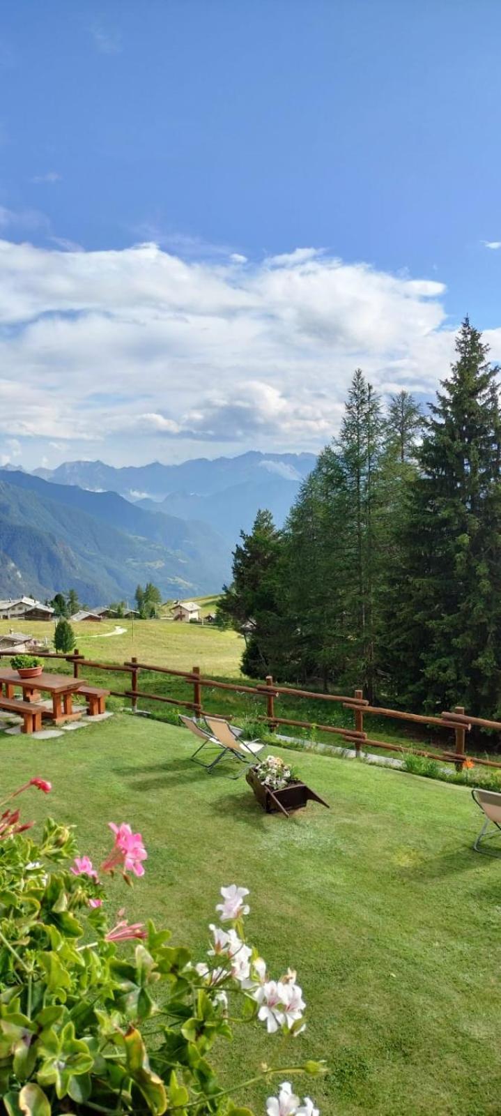 Le Coin Des Melezes - Nature & Trek - Camere In Baita Di Montagna Brusson Exterior photo